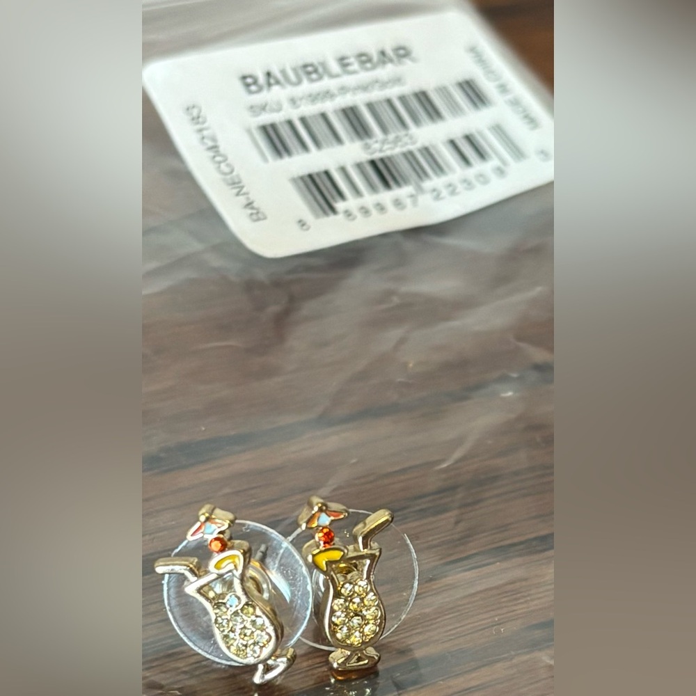 BaubleBar Cocktail Stud Earrings